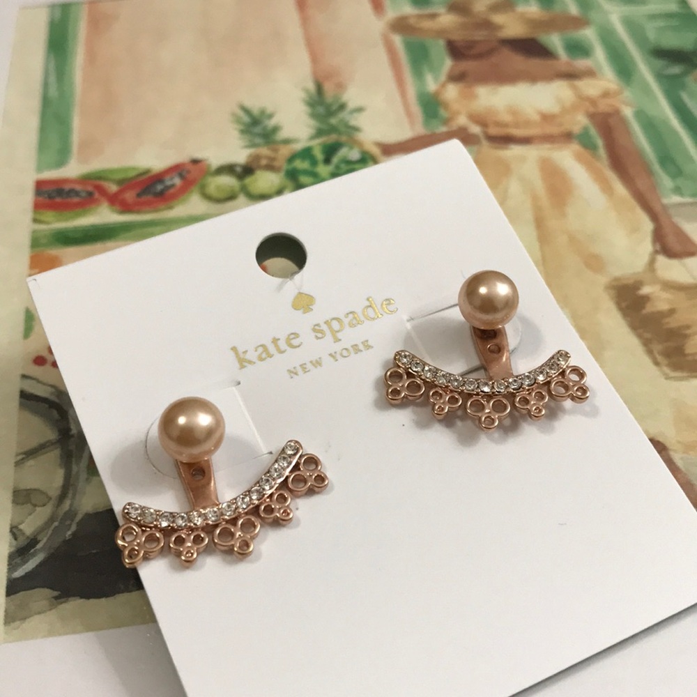 Kate Spade rose gold Chantilly Lace